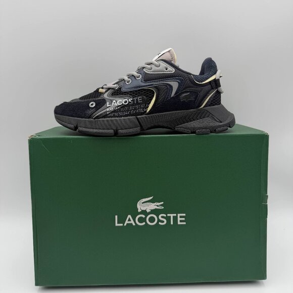 Lacoste L003 NEO 123 1 SFA Sneakers – Black/Navy – Women’s 8 (EUR 39.5)